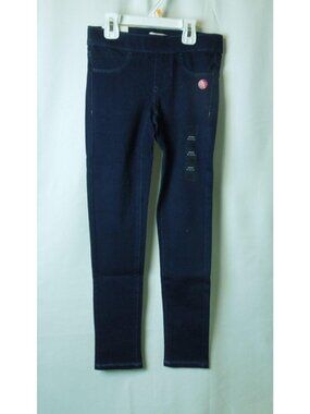 Girls SO Dark Wash Super Stretchy Knit Ultimate Jeggings Size 8